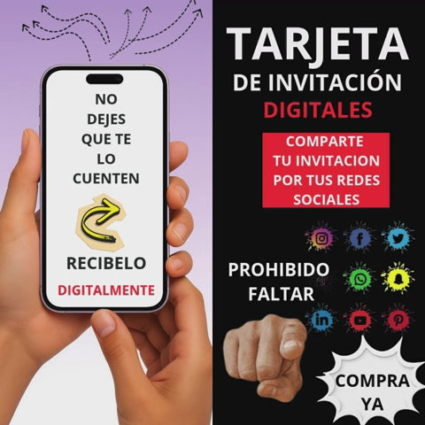 TARJETA DE INVITACION DIGITAL